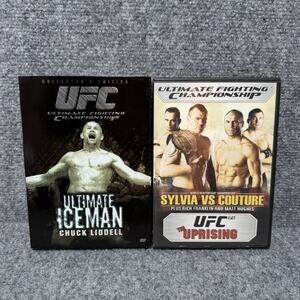 UFC 68 - The Uprising , Sylvia VS Couture Plus (DVD, 2007) + Ultimate Iceman DVD